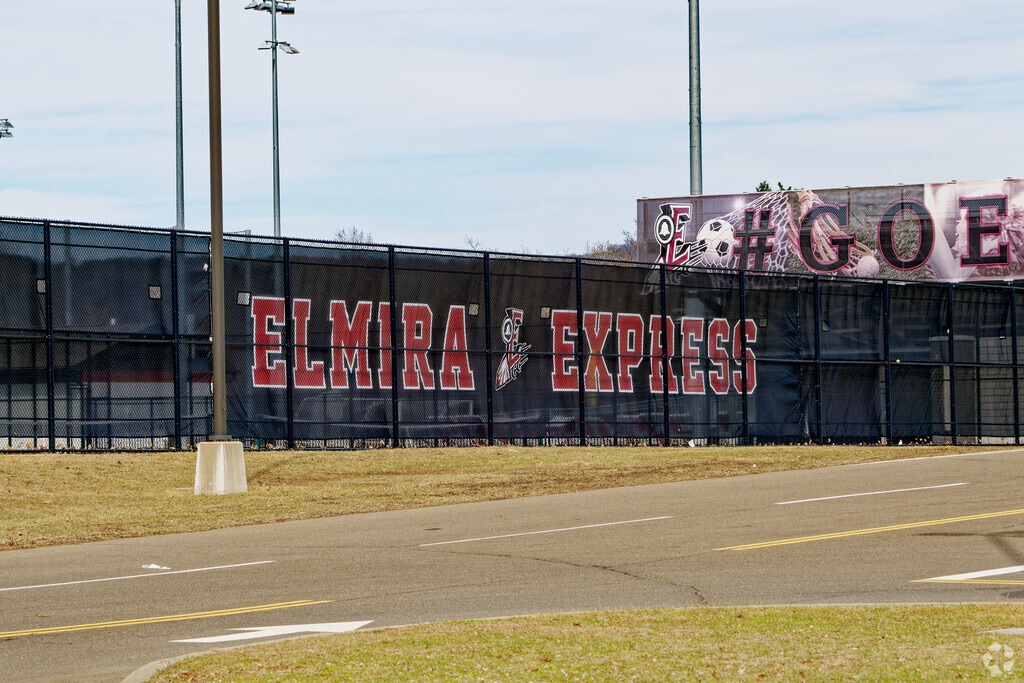 Elmira High School in Elmira NY has a student body that is approximately 71 percent White and 12 percent Black.