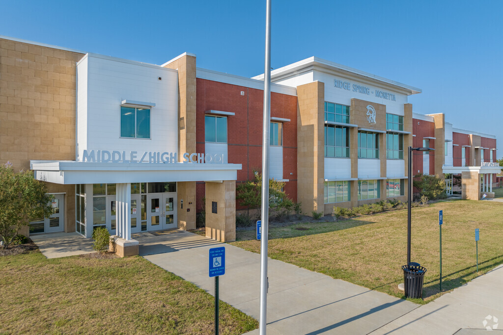 Ridge Spring Monetta Middle sits in a combined complex with the elementary and high schools.