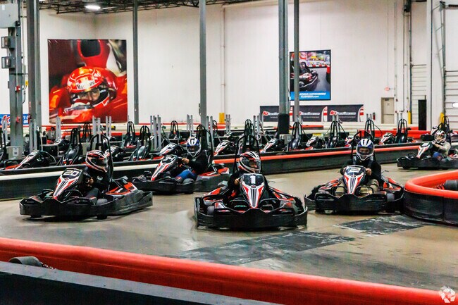 Race for the best lap time at K1 Speed in Buffalo Grove.