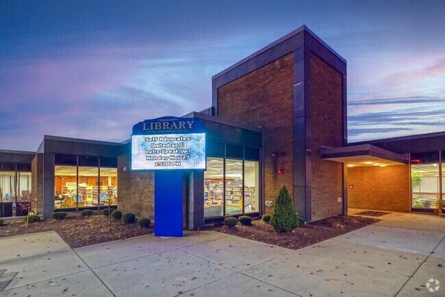 Local library in Hermitage for all bookworms.