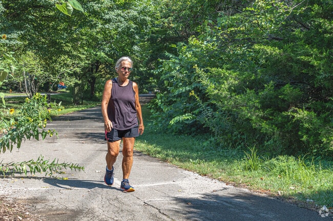 Enjoy a brisk morning walk along the Constitution Trail.