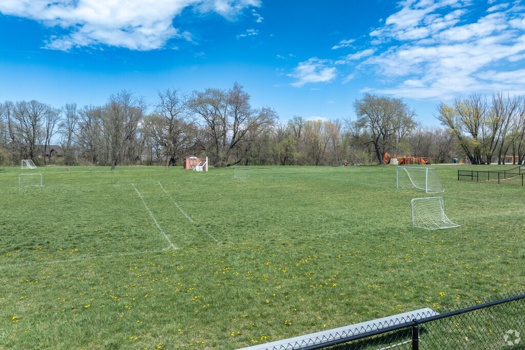 Union Center Public Elementary School playing fields.