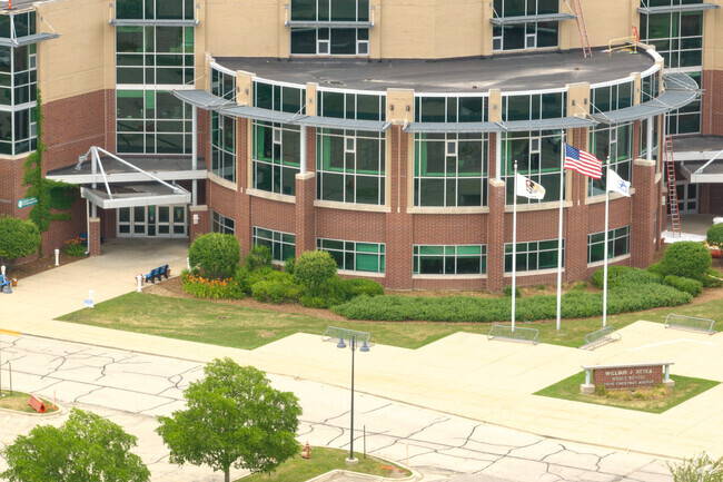 Attea Middle School is located on a beautiful campus in Glenview, Illinois.