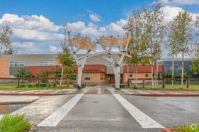 Students in Anchorage can attend Sand Lake Elementary School in Sand Lake.