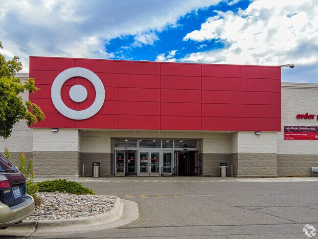Target supplies the neighborhood with everyday items.