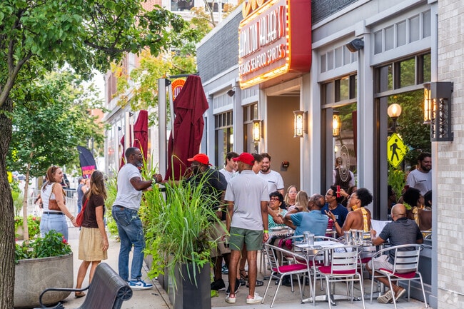 Enjoy a steak dinner at Hamilton Walker's in Downtown Champaign, a few minutes from Stratton.