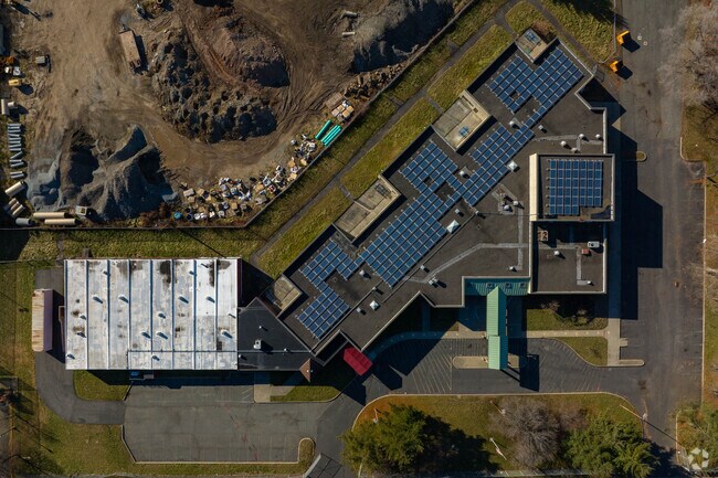 Jersey City Day regional school sits right behind Lafayette Park.