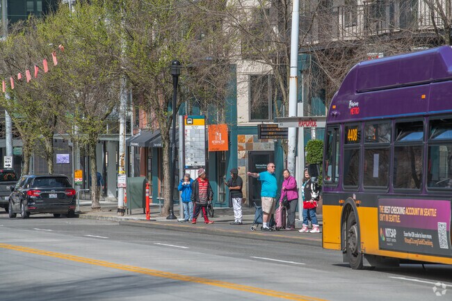 Belltown has access to all of the King County Metro Bus lines.