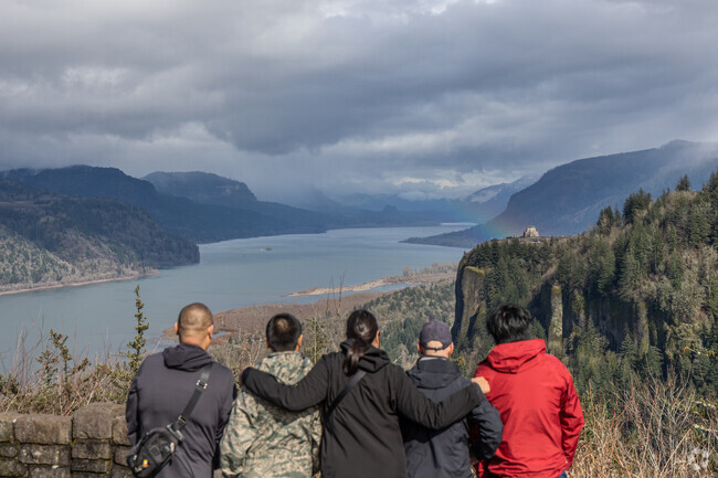 The NEMCCA neighborhood sits at the mouth of the Columbia River Gorge.