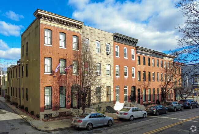 Enjoy a sense of community and history while residing in Upper Fells Point.