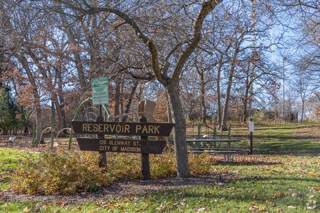 Reservoir Park brings green space to the center of Sunset Hills.