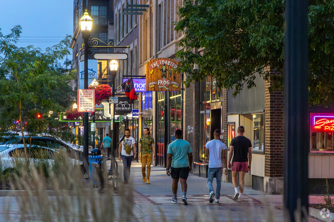 West Side is surrounded by numerous shopping and dining options.