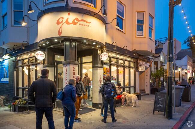 Gio's offers amazing gelato in the Cow Hollow neighborhood.