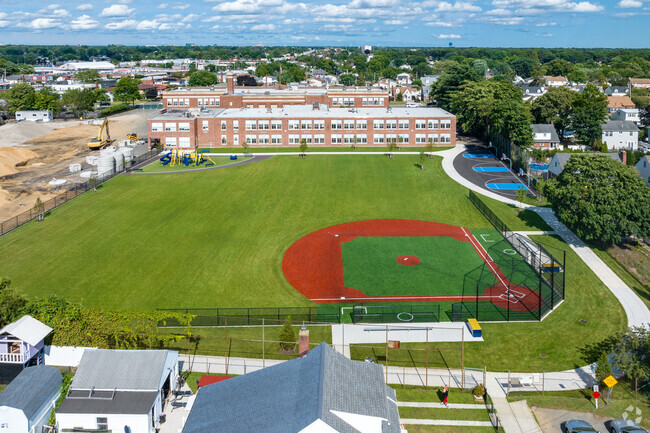 The beautiful campus of John Street Elementary School includes modern amenities for students.