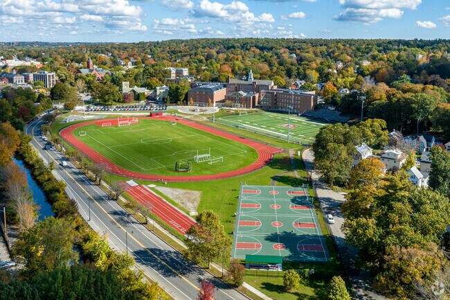 Mccall Middle School's expansive sports fields are an asset to the whole Winchester community.