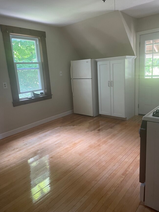 Refinshed hardwood floors