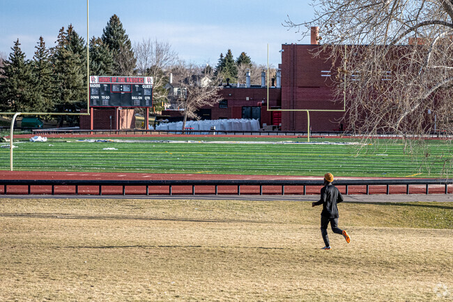 Students love the facilities at Rangeview High School in Aurora, Colorado.
