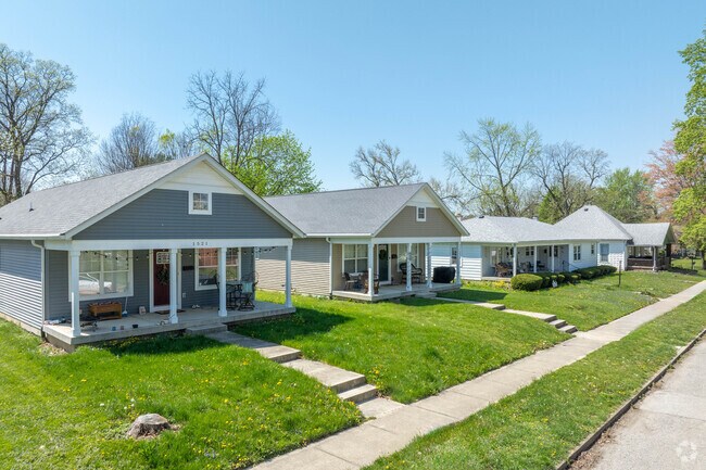 The architecture of homes in University Heights is beautiful and full of charm.