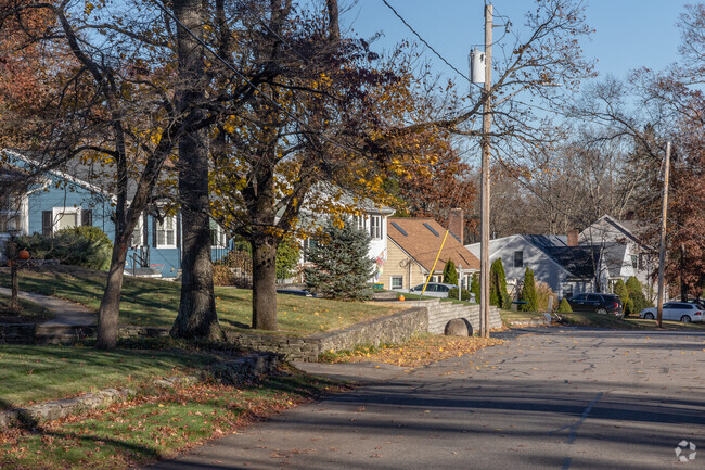 Several homes styles are represented in  the Oliver Ames High School/Metacomet area.