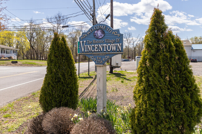 Welcome to the Historic Village of Vincentown, established in 1758.