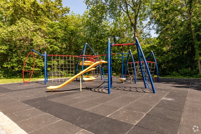 Watch the kids play at the Highland View Playground.