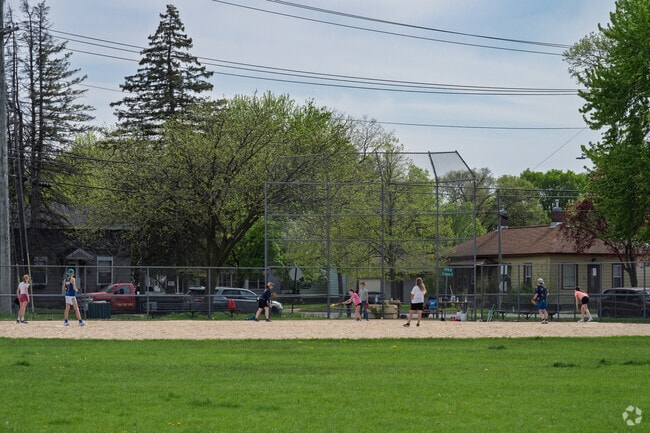 There is a youth baseball field at Goose Green Park.