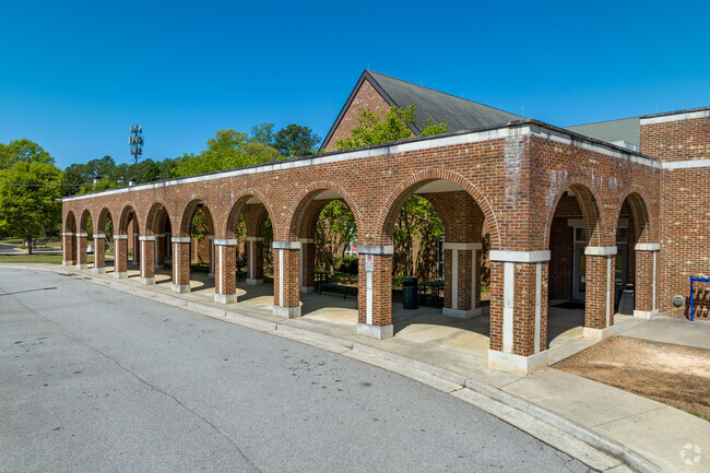 Colonnade at Peachtree Middle School in Dunwoody.