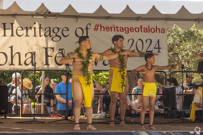 Heritage of Aloha is a 2-day Festival showcasing the heritage of Hawai'i & Polynesia.