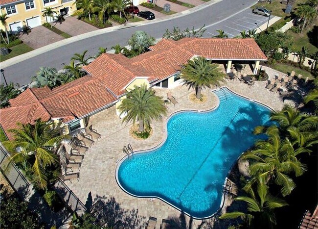 Heated community pool with clubhouse and fitness center