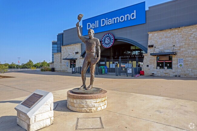 Dell Diamond is home to the Round Rock Express in TX.