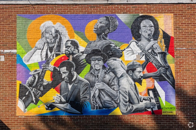 Mural in Seversville, NC