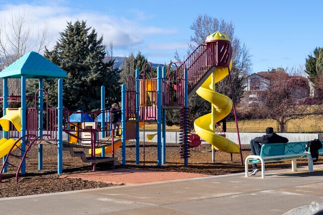 Families frequently use the playgrounds throughout the year in Kings Row.