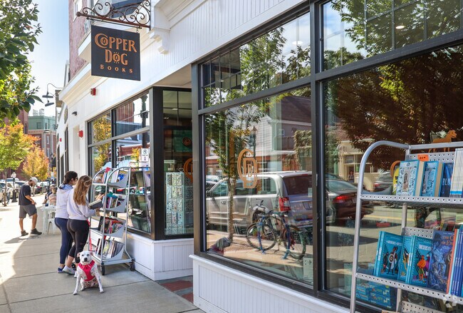 Centerville's book enthusiast love the variety at Copper Dog on nearby Cabot Street.