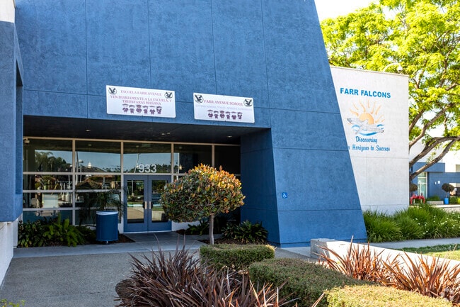 The administration office of the Farr Avenue Elementary in Escondido.