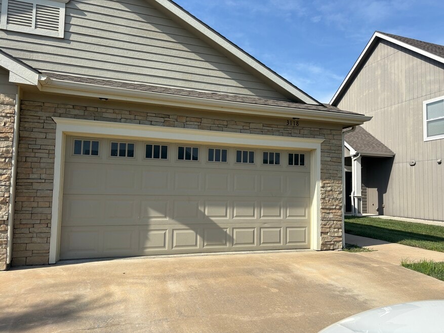 front of townhome