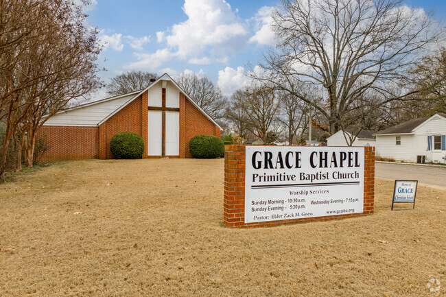 Grace Christian School is associated with Grace Chapel Primitive Baptist Church.