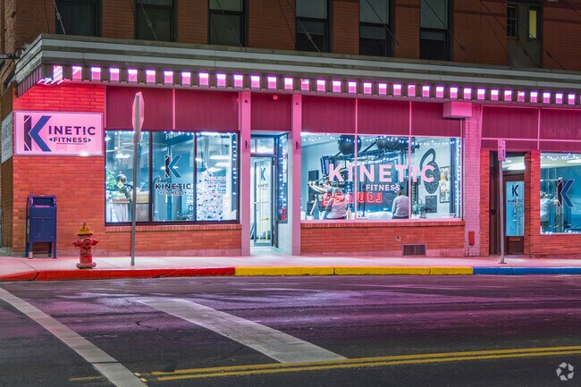 West Park Street residents can head to nearby Kinetic Fitness to get a workout in.