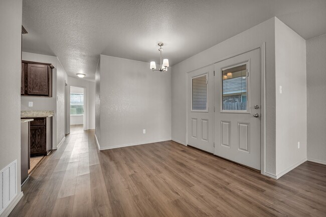 French door backyard access