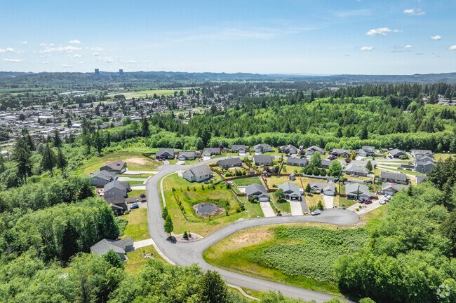 Some of Elma's newest housing stock is located on the edge of town with views of the city.