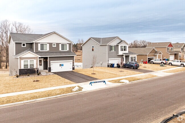 Prospective homebuyers can choose a new home in one of the newer subdivisions in Cambridge.