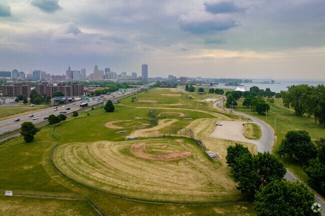 Right next to Lakeview is LaSalle Park, one of Buffalo's largest green spaces.