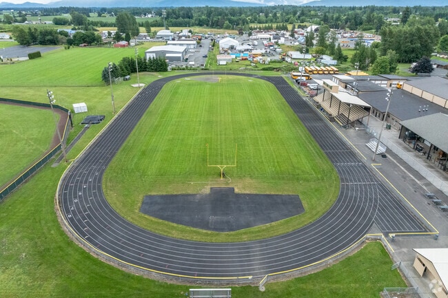 Meridian High School football field