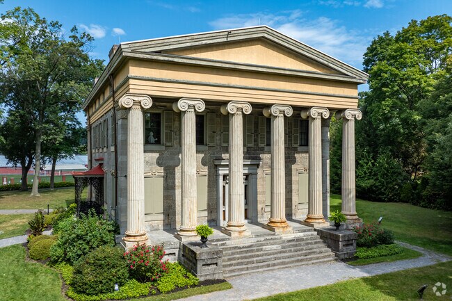 Baker Mansion was the home of the Baker Family of Mansion Park and is now a museum.