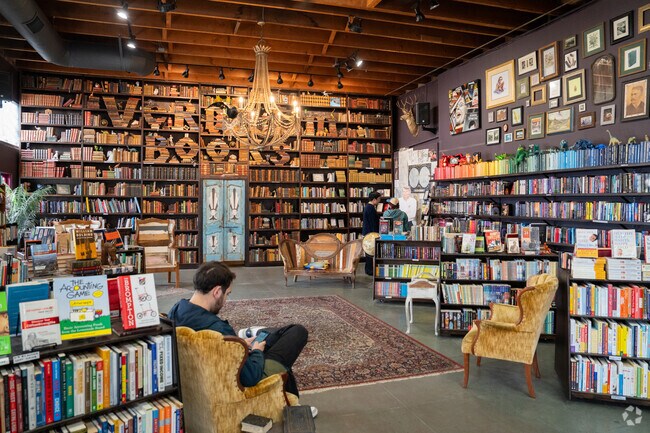 When locals want to catch up on reading they can head to Verbatim Books near Cherokee Point.