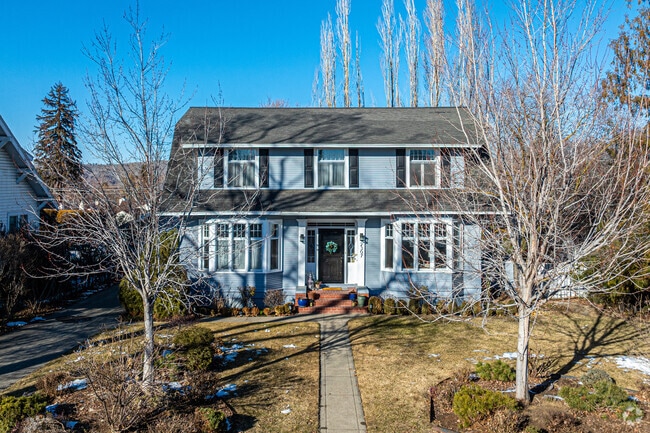 The city’s historic district features early 20th-century craftsman homes.