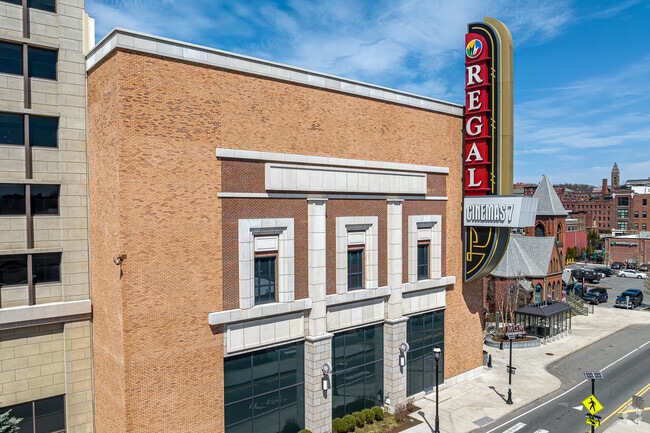 Catch a flick at Regal Cinemas in South End, Springfield.