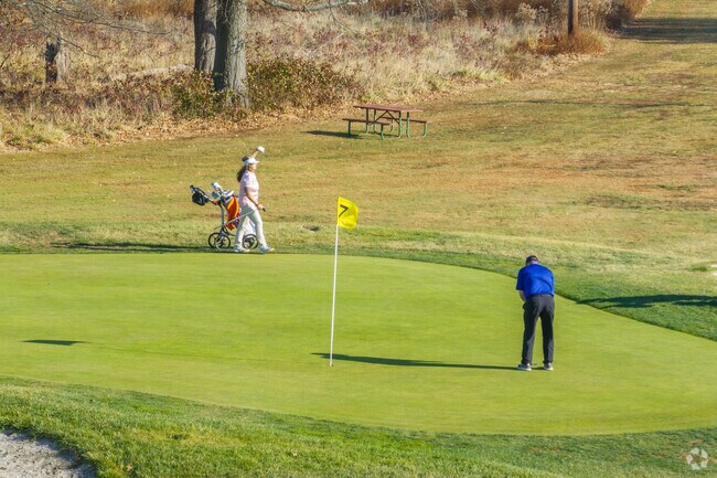 Plumbridge residents enjoy a round at Oxford Valley Golf Course.