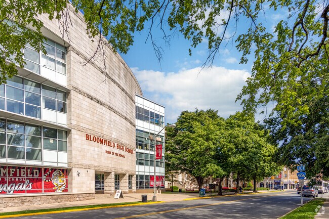 Bloomfield High School gained recognition for having a successful athletic program.