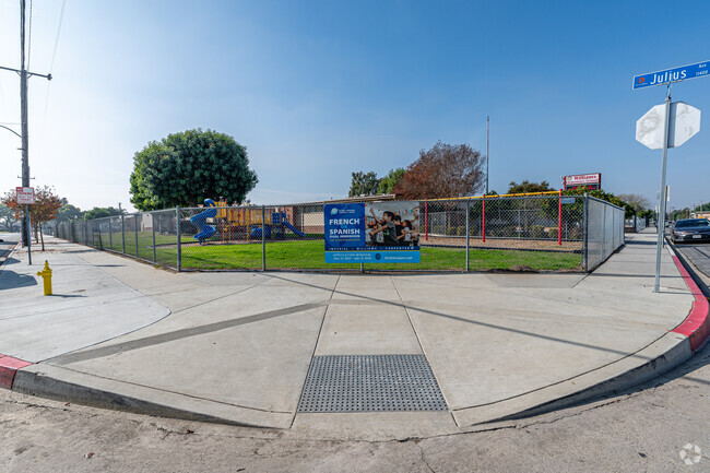 The corner of Williams Elementary School in Downey