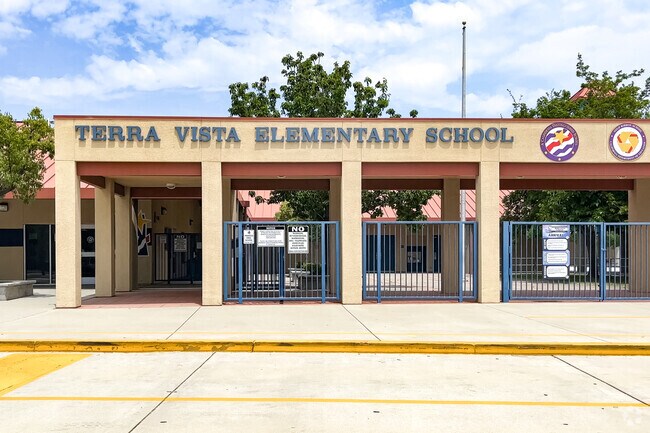 Terra Vista Elementary School promotes academic and social achievements for Tierra Vista students.